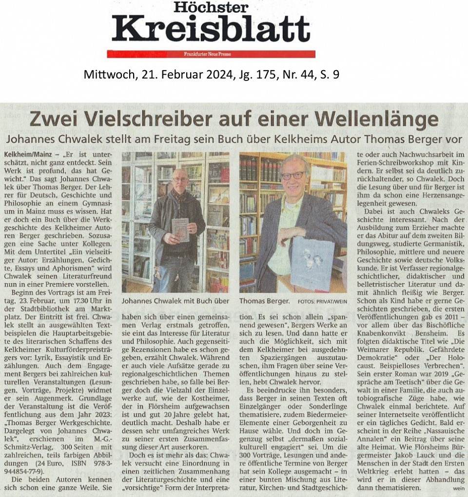 Höchster Kreisblatt